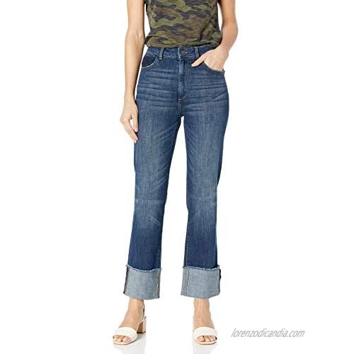 DL1961 Women's Jerry High Rise Vintage Straight Fit Jeans