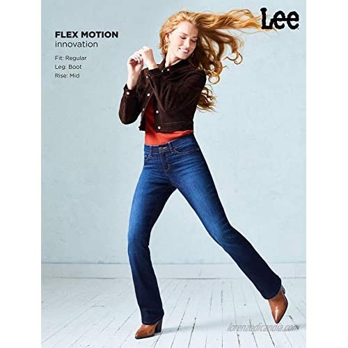 Lee Women's Tall Flex Motion Regular Fit Bootcut Jean