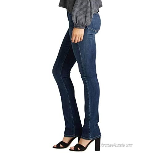 Silver Jeans Co. Women's Most Wanted Mid Rise Skinny Bootcut Jeans