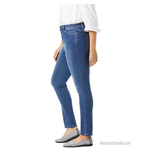 Woman Within Women's Plus Size Petite Stretch Skinny Jean