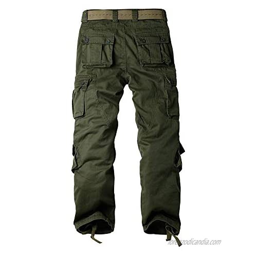 Women's Tactical Pants Casual Cargo Work Pants Military Army Combat Trousers 8 Pockets