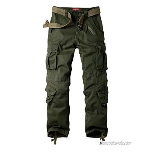 Women's Tactical Pants  Casual Cargo Work Pants Military Army Combat Trousers 8 Pockets