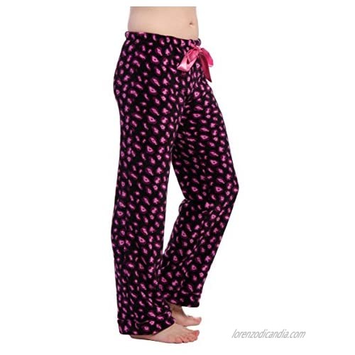 Noble Mount Fleece Pajama Pants for Women - Plush Lounge Pants
