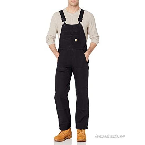 Carhartt womens Quilt Lined Washed Duck Bib Overall
