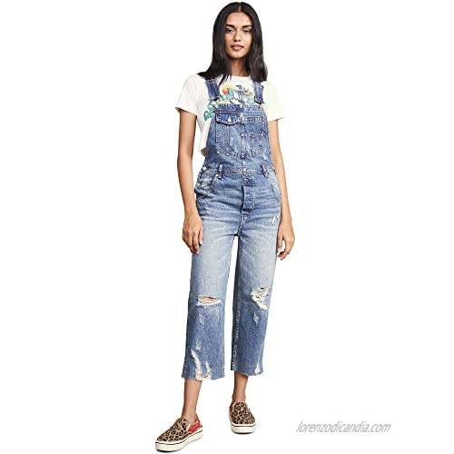 Free People Women's Baggy BF Overalls