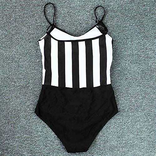 LongayS Women Push Up Bandage Bandage Bikini Top Floral Print Swim Shorts Striped Slim One Piece Swimsuit