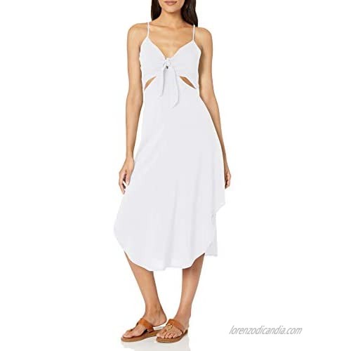 La Blanca Women's Cutout Front Tie Dress Swimsuit Cover Up