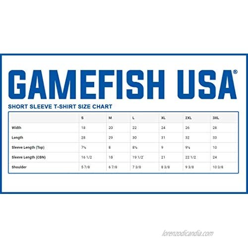 GAMEFISH USA Adult 100% Cotton Supersoft Bass Fishing T Shirt