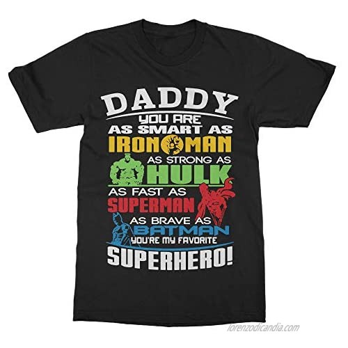 GUAVA IGUANA Father's Day Super Hero Shirt Gift for Dad