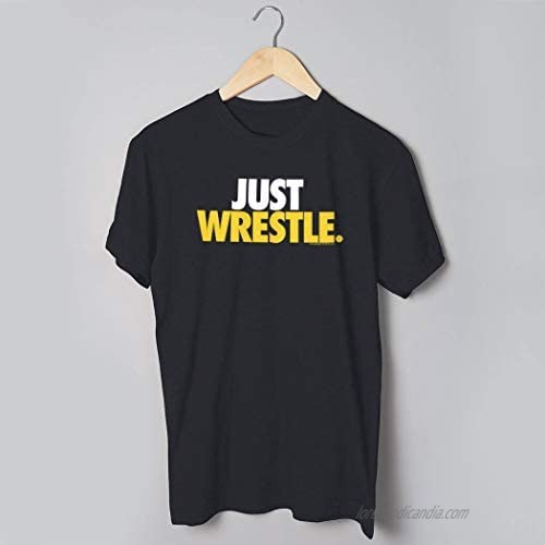 Just Wrestle Adult T-Shirt | Wrestling Tees by ChalkTalk Sports | Multiple Colors | Adult Sizes