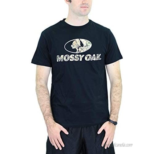 Mossy Oak Men's Front Logo Short Sleeve Shirt