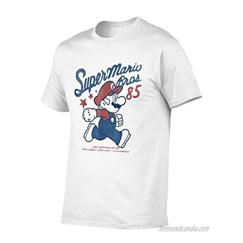 Super Ma-Rio Brothers Cartoon Short Sleeve Graphic T-Shirt