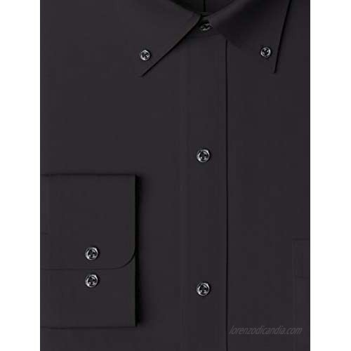 Brand - Buttoned Down Men's Classic Fit Button Collar Solid Non-Iron Dress Shirt