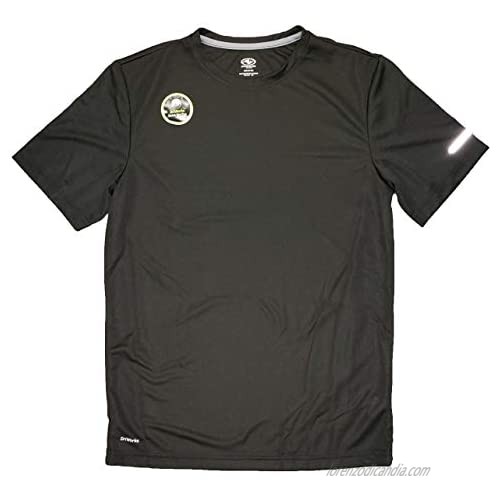 Athletic Works Rich Black Active Moisture Wicking Performance Tee Shirt