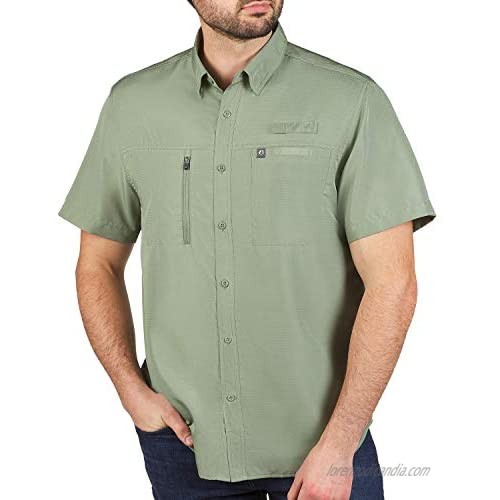 Indian River Fishing Shirt for Men UPF 40 Sun Protection with Quick Dry Technology