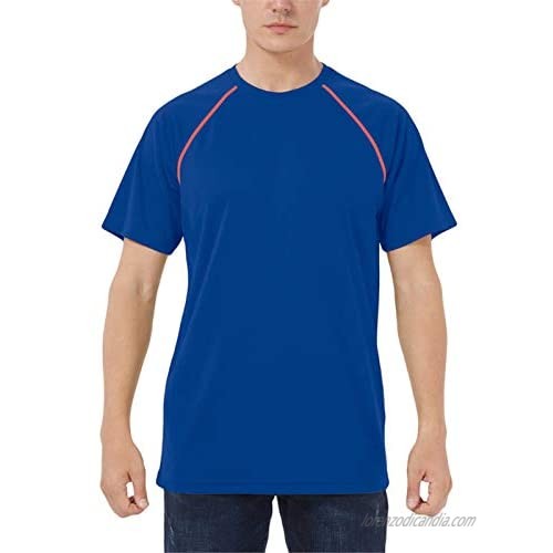 Men's Sun Protection UPF 50+ UV Long Sleeve Shirts Lightweight Quick Dry Shirt for Fishing Running Hiking