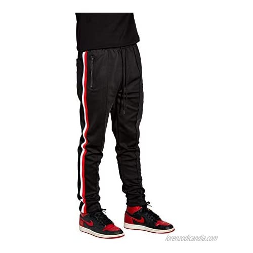 Cha$e Clothing Athletic Track Pants with Drawstrings