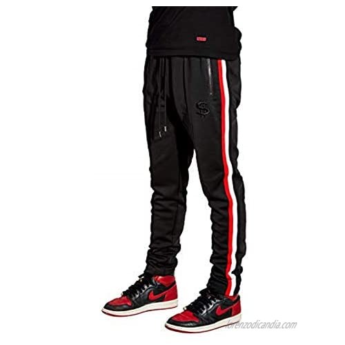 Cha$e Clothing Athletic Track Pants with Drawstrings