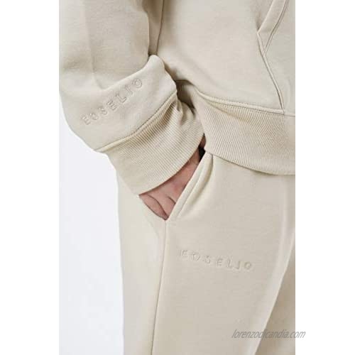 Eoselio Loungewear Men's Leisure Fleece Activewear Comfy Jogger with Pockets Trackpants Sweatpants