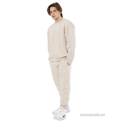 Eoselio Loungewear Men's Leisure Fleece Activewear Comfy Jogger with Pockets Trackpants Sweatpants