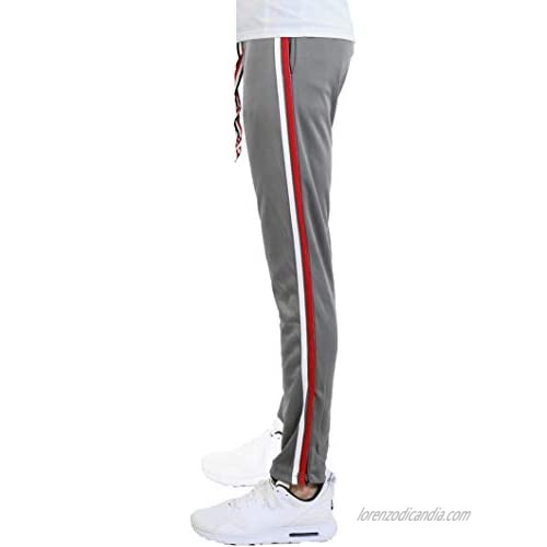 Galaxy by Harvic Mens Athletic Soccer Training Sweat Track Pants