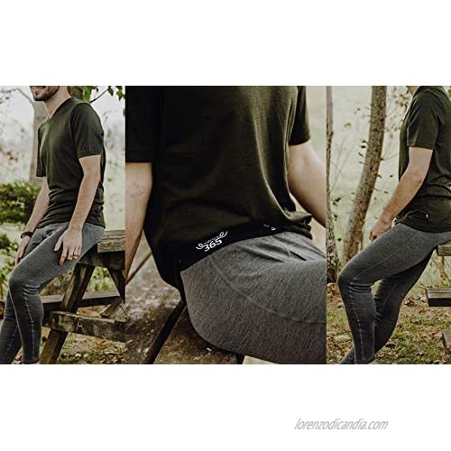 Merino 365 Men's Slim Pant 100% New Zealand Merino Base Layer Thermal Bottom