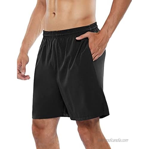 Deyeek Men's Gym Workout Shorts Quick Dry Running Athletic Shorts with Pockets Training Jogger for Men