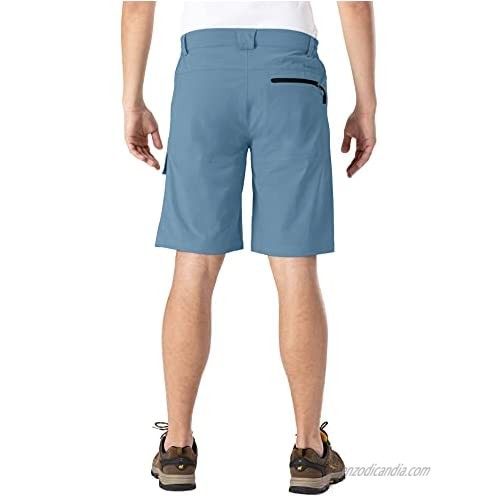 YSENTO Men's Golf Cargo Shorts Relaxed Fit Quick Dry Hiking Work Shorts 5 Pockets