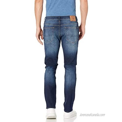 Buffalo David Bitton Men's Slim ASH Jeans Light Medium Indigo 28W x 30L