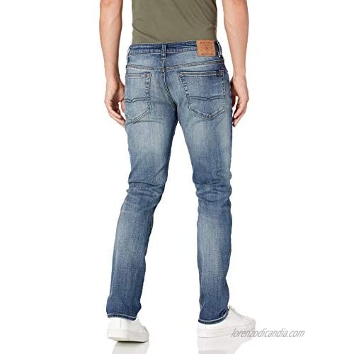 Buffalo David Bitton Men's Slim ASH Jeans Rinse WASH Indigo 33W x 34L