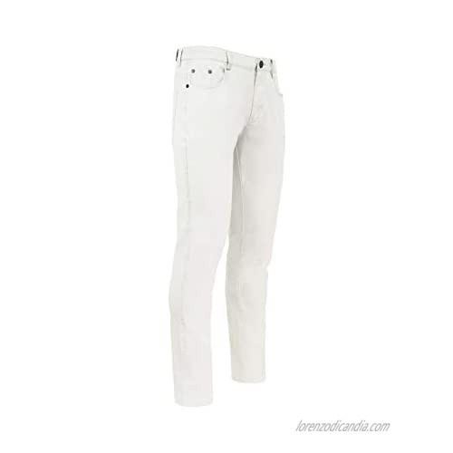 CULTURA AZURE Mens Slim Fit Colored Jeans Pants Casual Super Stretch Straight Leg Cotton Super Comfy Five Pocket Jean