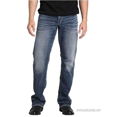Silver Jeans Co. Men's Zac Knit Relaxed Fit Straight Leg Jeans