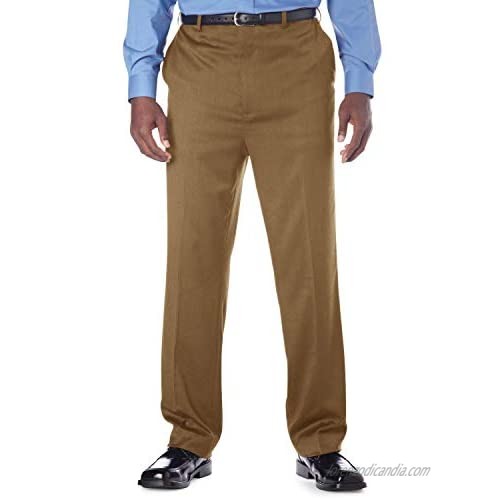 Gold Series by DXL Big and Tall Continuous Comfort Flat-Front Pants