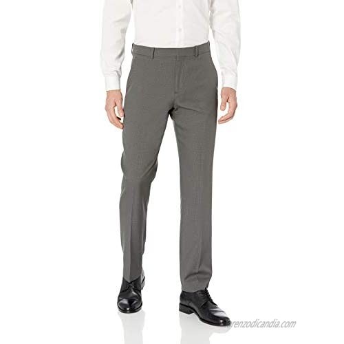 Perry Ellis Men's Modern Fit Small Check Performance Pant