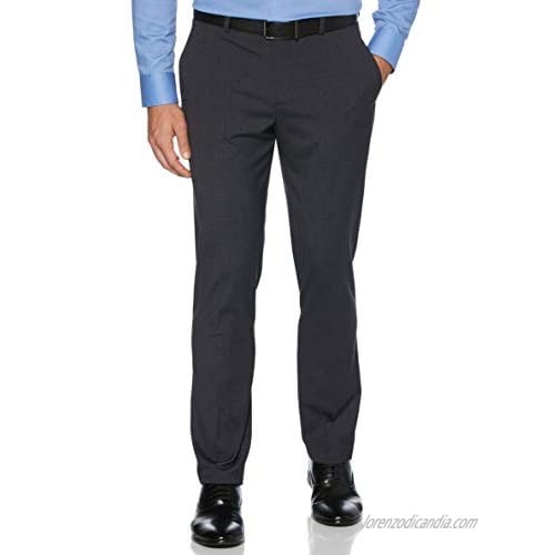 Perry Ellis Men's Portfolio Slim Fit Mini Tonal Check Dress Pant