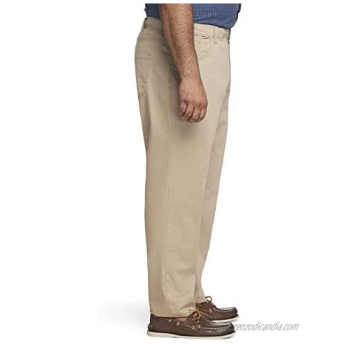 Arrow 1851 Men's Big and Tall 5 Pocket Straight Fit Twill Pant
