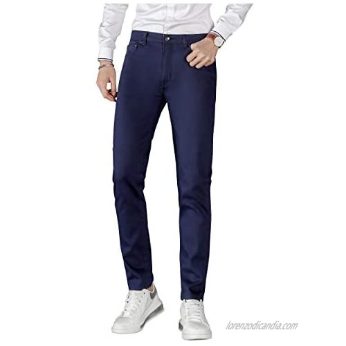 CICOS Men's Slim-Fit 5-Pocket Stretch Twill Pant