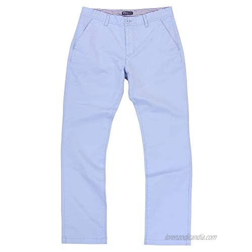 Mens Modern Stretch Fit Flat Front Casual Pants