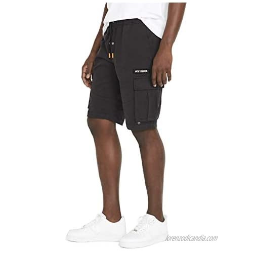 Avirex Men's Drawcord Cargo Shorts