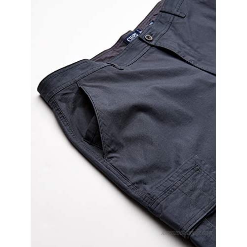 Chaps Men's Big and Tall Cotton Cargo Short