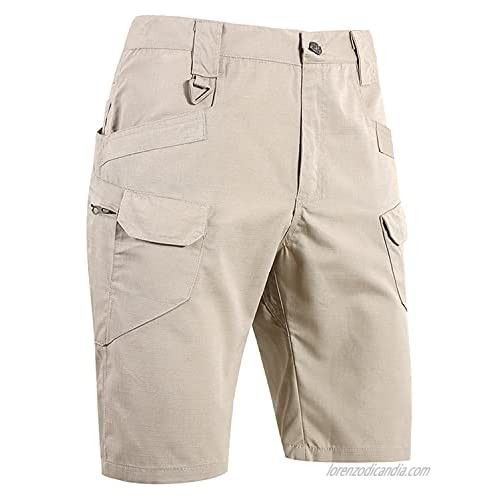 daisen Men's City Tactical Pants  Military Waterproof and Scratch Resistant Cargo Shorts