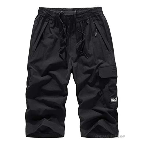 GUOYUXIAO Plus Size Summer Shorts Men Casual Trousers Fitness Workout Beach Shorts Man Gym Joggers Short