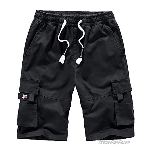 GUOYUXIAO Summer Shorts Men Casual Beach Shorts Men's Fashion Camo Print Cargo Shorts Male Pants