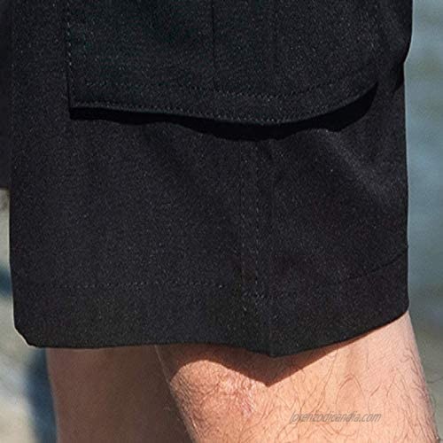 Jubaton Men Loose Fit Shorts Summer Casual Cargo Shorts Outdoor Comfortable Fashion