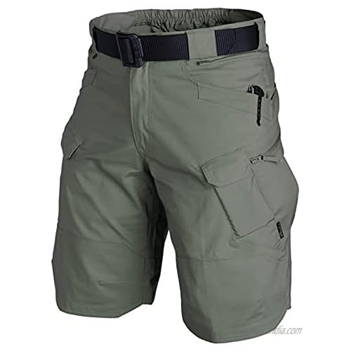 Mens Shorts Classic Outdoor Tactical Cargo Shorts Hiking Quick Dry Breathable Workout Shorts Casual