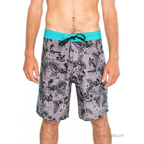 Body Glove Men's Vapor Outrigger Boardshorts Charcoal Swimsuit Bottoms