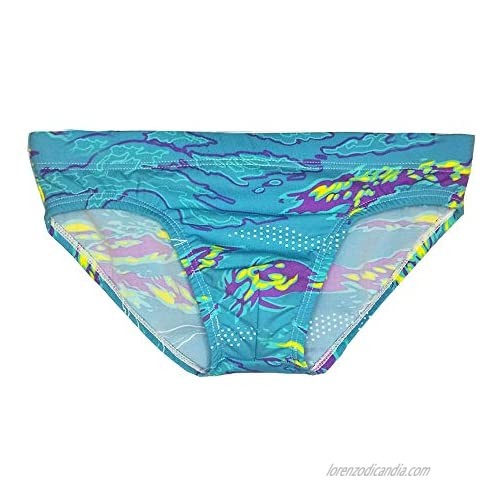 UXH Beach Shorts Mens Sexy Bikini Swimming Briefs Comfortable Stretchy Cute Printed Swimwear