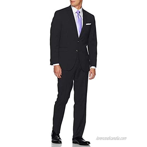 Fuomo Business Classic Men's Suit 2 Button Black