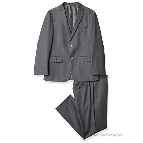Kitonet Men's Solid 2-Piece Slim Fit Suit