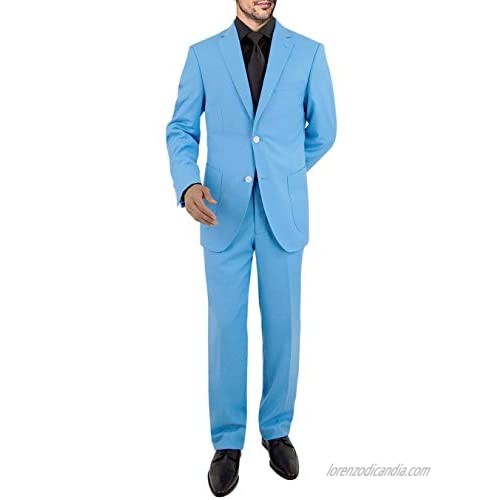 Salvatore Exte Men's Two Button Separate Suit Jacket Separate Dress Pants